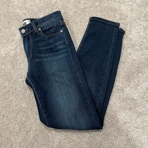 Paige Women's Verdugo Ankle‎ Skinny Jean Dark Wash Size 27
